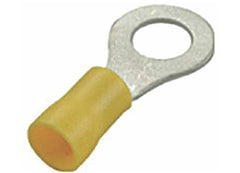 J T & T PRODUCTS 2018H 1210 1/2IN YELLOW VINYL RING TERMINAL 7 PCS