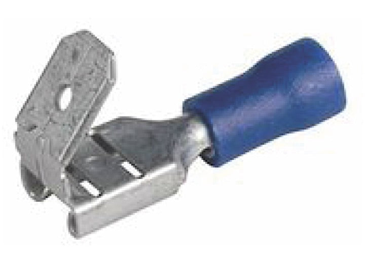 J T & T PRODUCTS 2109H 1614 .250 BLUE VINYL PIGGYBACK TERMINAL 9 PCS