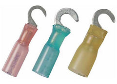 J T & T PRODUCTS 2162J 1614 #10 BLUE CS HEAT SHRINK HOOK 5 PCS