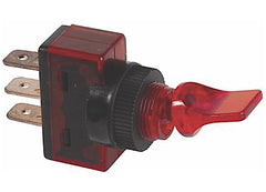 J T & T PRODUCTS 2622J RED ILLUMINATED DUCKBILL 20A 12V S.P.S.T. 1 PC