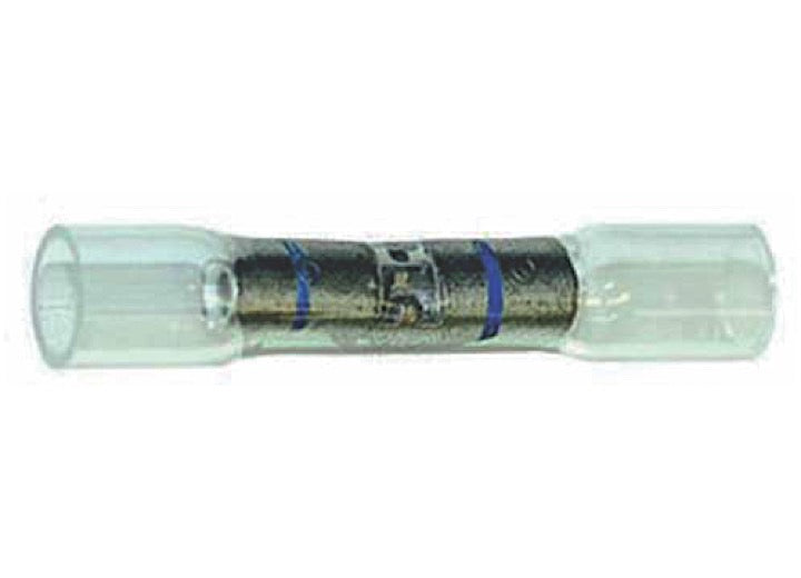 J T & T PRODUCTS 2972F 1210 AWG CS WINDOW HEAT SHRINK BUTT CONNECTOR CLEAR W/YELLOW STRIPE 10