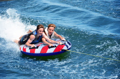 RAVE Sports 02997 American Storm 2-Rider Boat Towable Tube