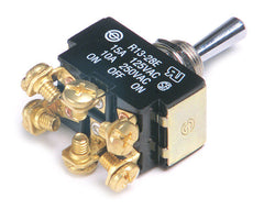 Grote 82-2122 Toggle Switch - Heavy Duty, On/Off/On, 15A, 6 Screw
