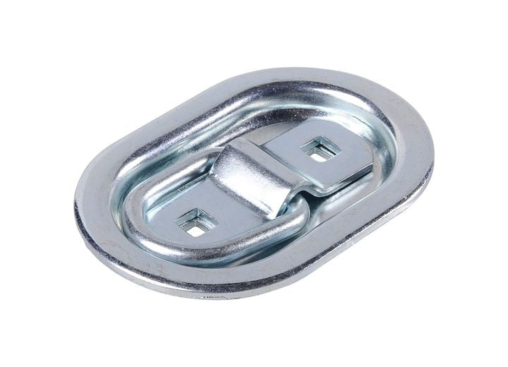 KEEPER 89312 23/4IN OVAL PLATE ANCHOR RECESSED 250 LBS WLL (750 LBS BREAK STRENGTH) BULK