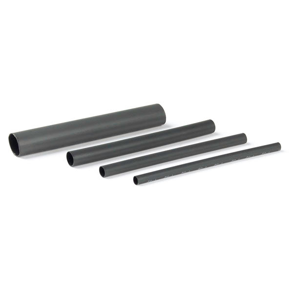Grote 84-4001-48 Shrink Tube - 3:1, Dual Wall, Black, 3/8" x 48", Pack of 6