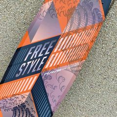 RAVE Sports 02979 Freestyle Wakeboard and Bindings Package - Orange