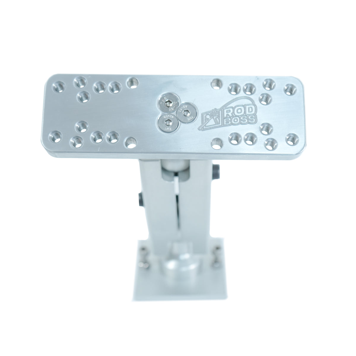 Rod Boss 6055EM Single Screen Electronics Mount - 5.5" Ball and Socket