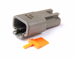 Grote 84-2487 Deutsch DTM Series Housing and Wedgelocks - 3-Way Male Receptacle