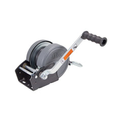 Dutton-Lainson DLX1900 Trailer Winch With Strap - 9.5" Handle, 1900 lb. 17042