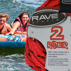 RAVE Sports 02331 1-Section 2-Rider Tow Rope