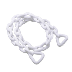 Whitecap S-1585C Heavy Duty Vinyl Coated Galvanized Steel Anchor Chain - 5/16" x 5'
