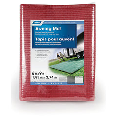 Camco 42882 Reversible Awning Leisure Mat - 6' X 9', Burgundy