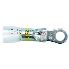 Grote 84-4510 Heat Shrinkable Ring Terminal - Crystal Clear, 12-10 Gauge, #10
