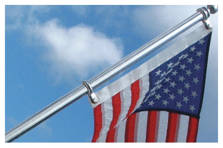 Taylor Made 907 Stainless Steel Flag Pole Kit - 48"