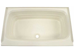 LIPPERT 209385 24IN X 40IN BATHTUB; CENTER DRAIN PARCHMENT