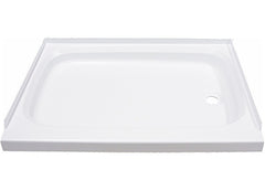 LIPPERT 210371 24IN X 32IN SHOWER PAN; RIGHT DRAIN WHITE