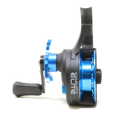 Clam 15503 Gravity Elite Reel - Graphite/CNC, RH Retrieve