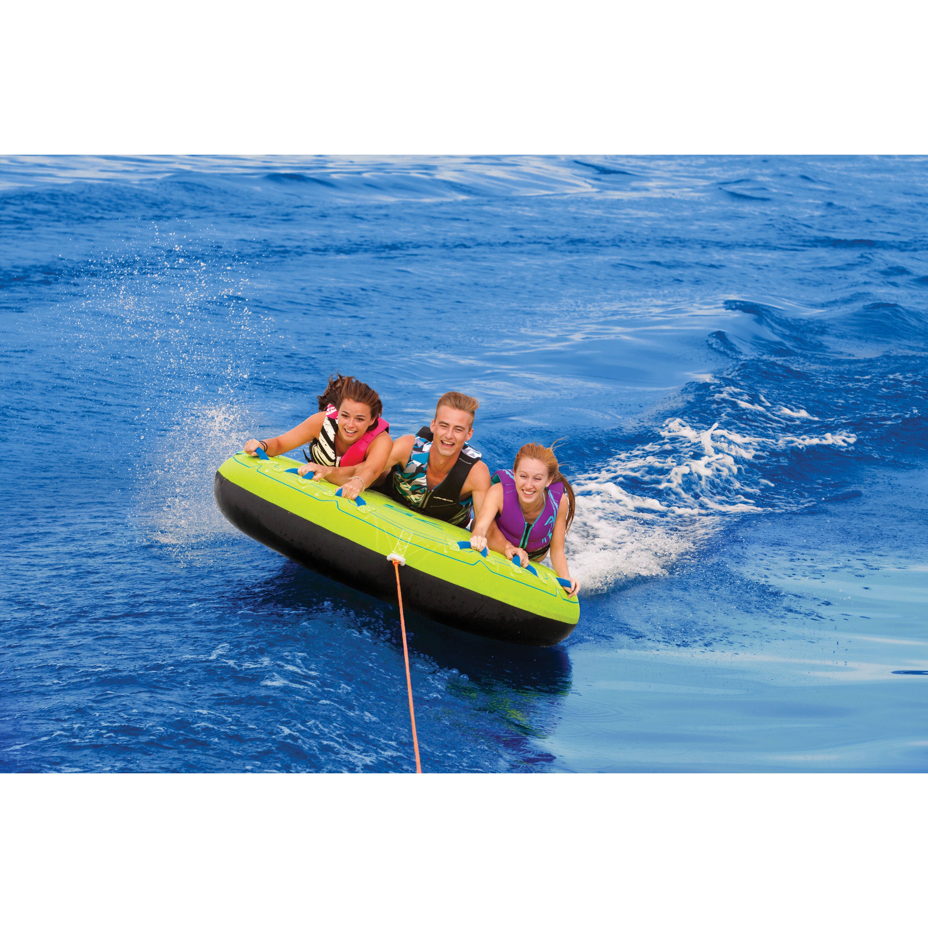 Airhead AHCS-75 Comfort Shell Inflatable Triple Rider Towable - 75"