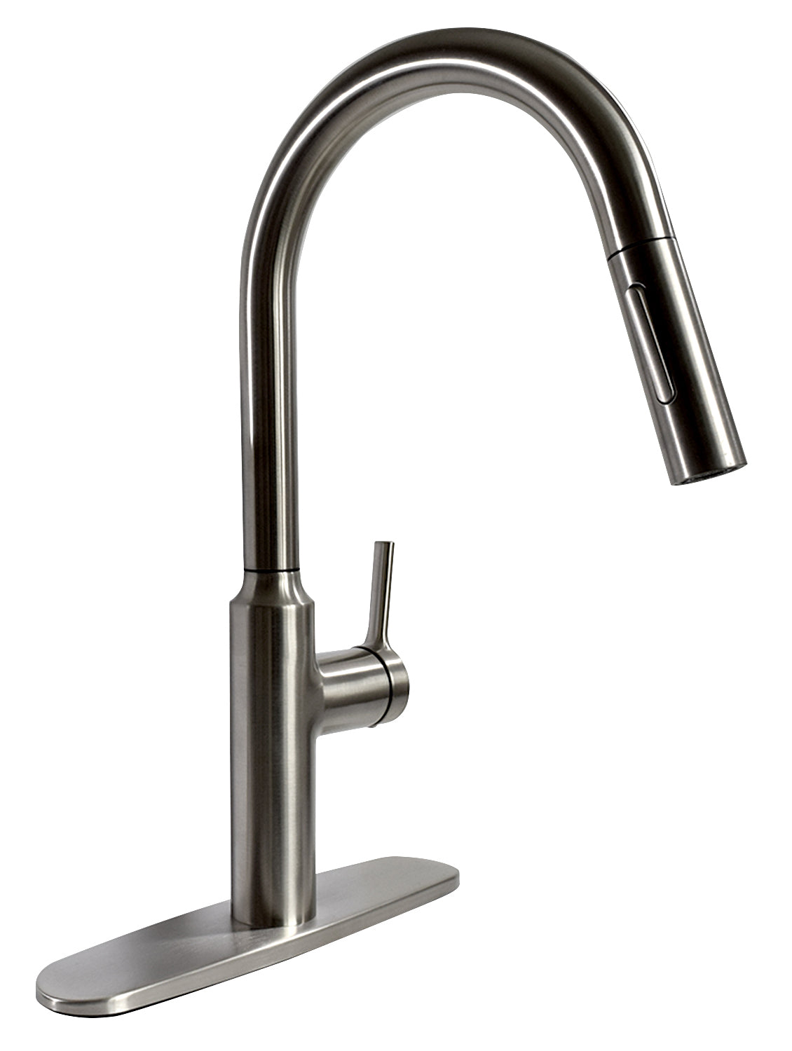 Phoenix PF231465 Premium Slimline Single Handle Pull Down Kitchen Faucet - Brushed Nickel