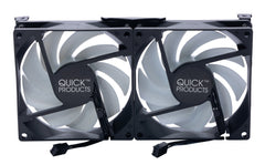 Quick Products QP-RFVCF90 RV Refrigerator Vent Cooling Fan - 90mm