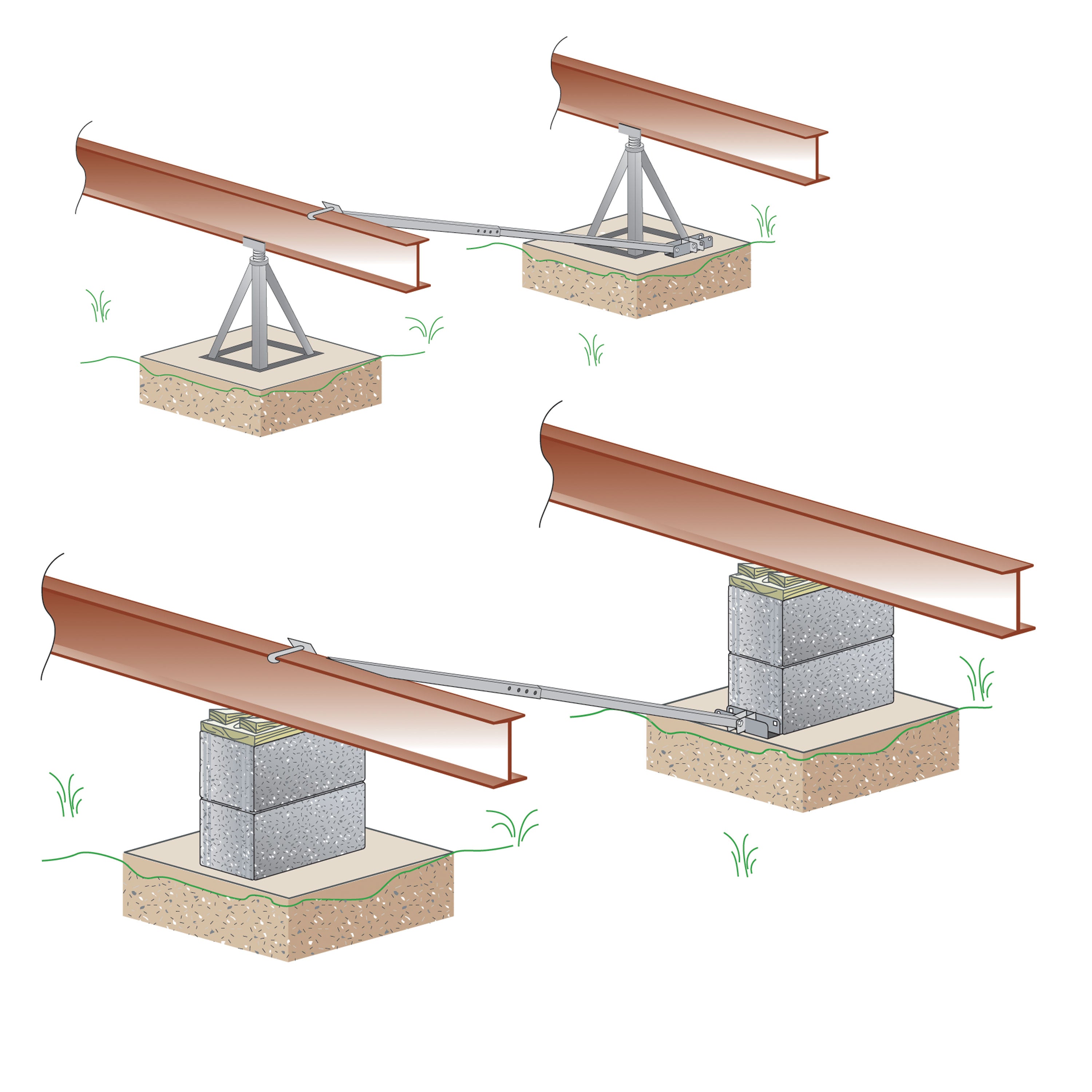 Xi2 System Tie Down Engineering 59328 Xi2 Concrete Mobile Home Foundation System ...