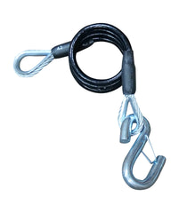 Demco 17646 Safety Cables for Trailers - 9.8K, 60", Black