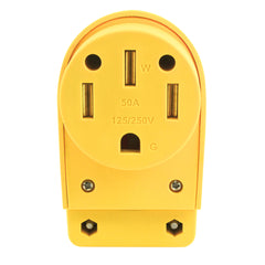 ParkPower 50FCRV Female Replacement Power Cord End with Handle - 50 Amp