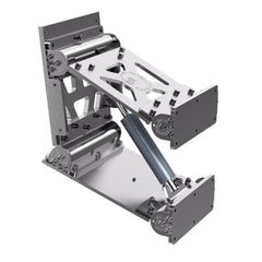 Bob's Machine 100-300500 ParaJac - 21" Setback / 15" Rise, Silver, 550HP