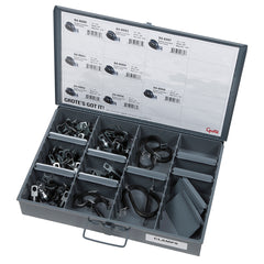 Grote 83-6658 Fleet, Service & Installer Assortment Tray - Rubber Insulated Steel Clamp Assortment Tray