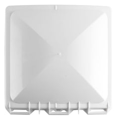 Makerz 0 62 Impact-Resistant Low-Profile Replacement RV Roof Vent Lid - 13" x 13", White