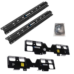 Reese 56015-53 Outboard Fifth Wheel Trailer Hitch Bracket Install Kit for 2019-2020 Chevy/GMC 1500 Trucks