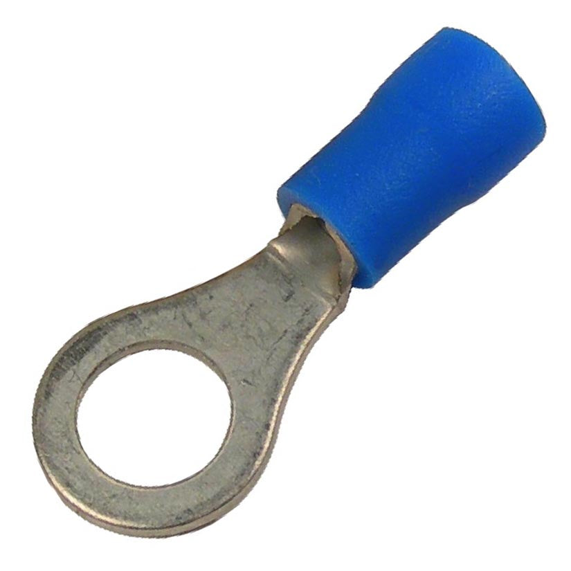 Pico 1805KT Vinyl-Insulated Ring Terminal - #10 Stud, 16-14 AWG (Blue), 20-Pack