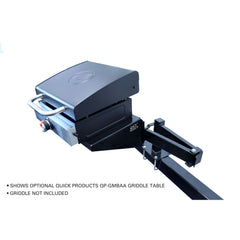 Quick Products QP-BGA Bumper-Mounted Swing Arm Assembly for Grilling, Tailgating, and More