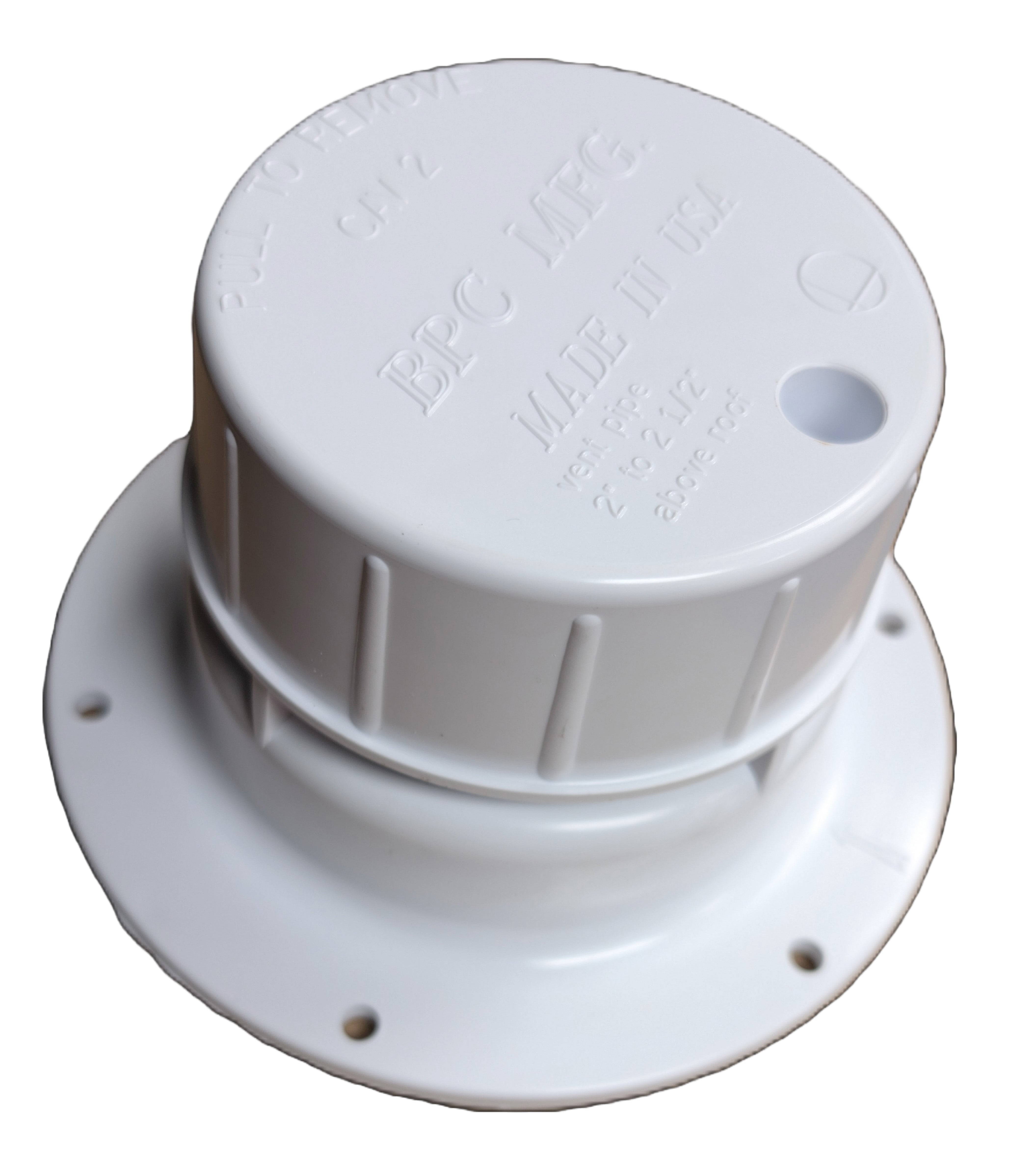 Lasalle Bristol 74558 PVC Plumbing Vent with Cap - White