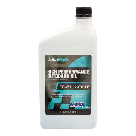 LubriMatic 11591 High Performance Outboard Oil TC-W3 2-Cycle - 14 oz.