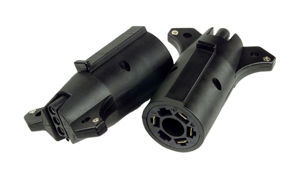 Grote 82-2146 Step Down RV Adapter - 7 Way RV to 4 Pole Flat