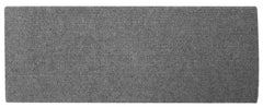 Makerz 211 Polyester RV Step Rug for 23" Wide Entry Steps - 22" Long x 23" Wide, Includes Fastener Springs, Gray