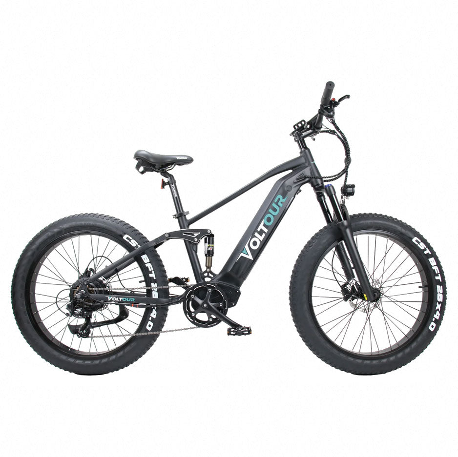 Voltour 26EB-MTN Ranger 750 Electric Mountain Bike with Double Suspension - 750 Watt