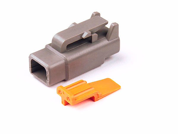 Grote 84-2484 Deutsch DTM Series Housing and Wedgelocks - 2-Way Female Plug