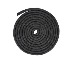 Extreme Max 3008.0304 16-Strand Diamond Braid Utility Rope - 1/4" x 50', Black