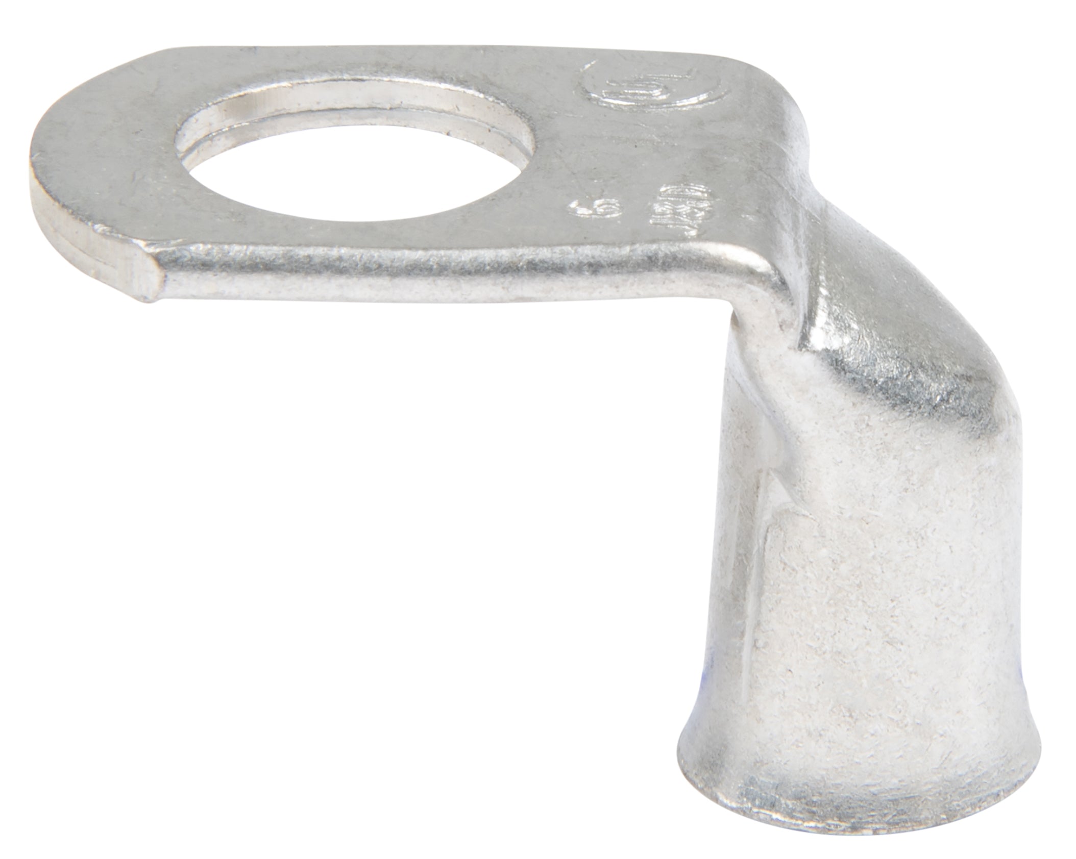 Ancor 262276 90-Deg Tinned Copper Lug - 1 AWG x 3/8" Screw Hole, Pack of 2