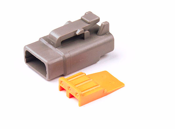 Grote 84-2486 Deutsch DTM Series Housing and Wedgelocks - 3-Way Female Plug