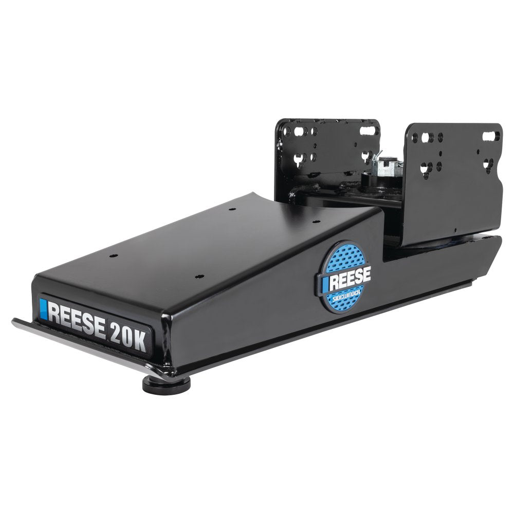 REESE 69220 Sidewinder 5th Wheel Pin Box, 20,000 lbs. Capacity, Fits Lippert (1621, 1716, 0719), Fabex PB 600 Series, Rhino and Turning Point Bolt Hole Patterns