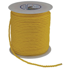 Sea-Dog 301206600YW Twisted Polypropylene Rope Spool - 1/4" x 600', Yellow