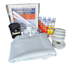 Heng's 9629TRKITW Deluxe Rolled TPO Membrane Plus Installation Kit - 9'6" x 29', White