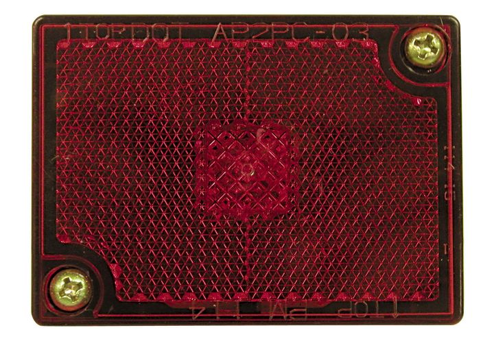 PETERSON MFG V114R SQR CLR MKR STUD MT RED