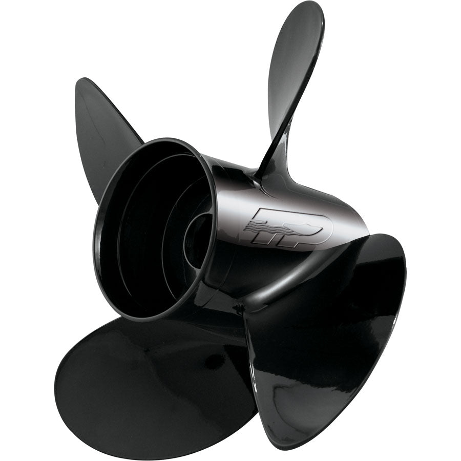 Turning Point Propellers 21501740 Hustler 4-Blade Aluminum Propeller for 90-300+hp Engines with 4.75" Gearcase - 14.5" x 17", Left Hand Prop LE-1417-4L
