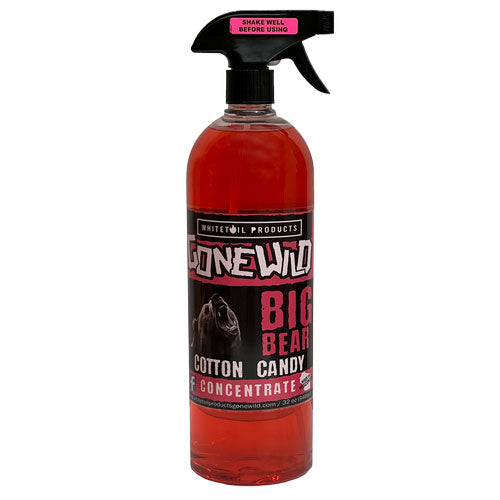 Whitetail Products Gone Wild 8785 Big Bear Attractant Cotton Candy Bear Concentrate Spray - 32 oz