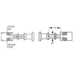 Sea-Dog 420390-1 Line Two Position On-Off Switch