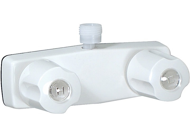 VALTERRA PF213244 SHOWER VALVE W/ VAC BRKR 4IN 2 KNOB PLASTIC WHITE